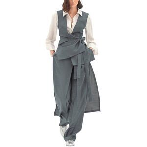 Bgl Womens  3Pc Wool-Blend Vest, Pant, & Skirt Set